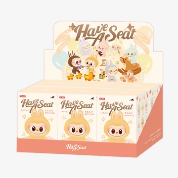 Pop Mart Labubu THE MONSTERS Have a Seat Vinyl Plush Blind Box