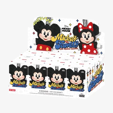 Pop Mart Mickey Family Cute Together Keychain Series Figures