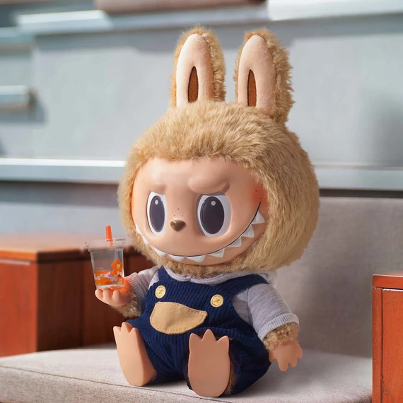 LABUBU Time to chill-Vinyl Plush Doll 40cm