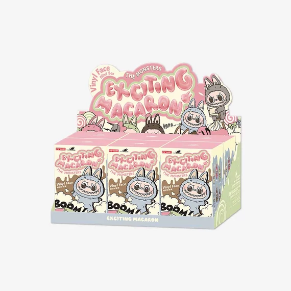 Pop Mart Labubu THE MONSTERS Tasty Macarons Vinyl Face Blind Box