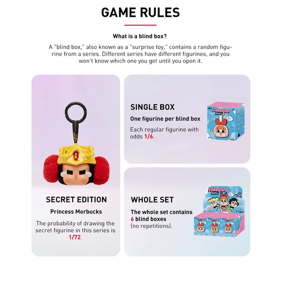 CryBaby x PowerPuff Girls Series-Vinyl Face Plush Blind Box
