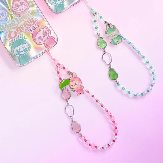 THE MONSTERS Big into Energy Series-Phone Charm Blind Box 