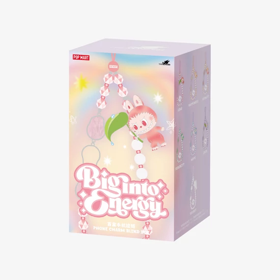 THE MONSTERS Big into Energy Series-Phone Charm Blind Box 