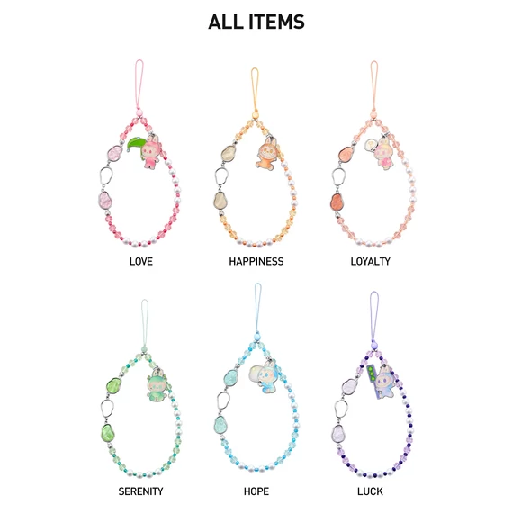 THE MONSTERS Big into Energy Series-Phone Charm Blind Box 