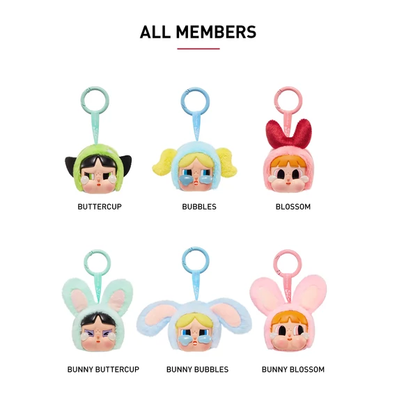 CryBaby x PowerPuff Girls Series-Vinyl Face Plush Blind Box