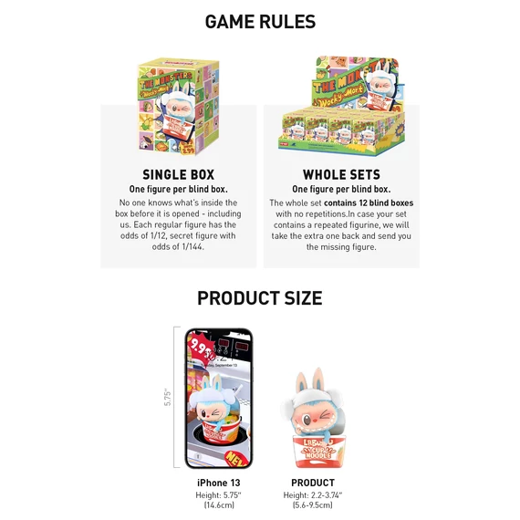 THE MONSTERS Wacky Mart Series Figures 