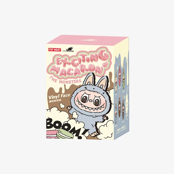 Pop Mart Labubu THE MONSTERS Tasty Macarons Vinyl Face Blind Box