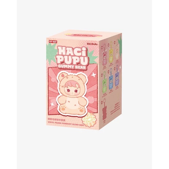 HACIPUPU Gummy Bear Series-Vinyl Plush Pendant Blind Box