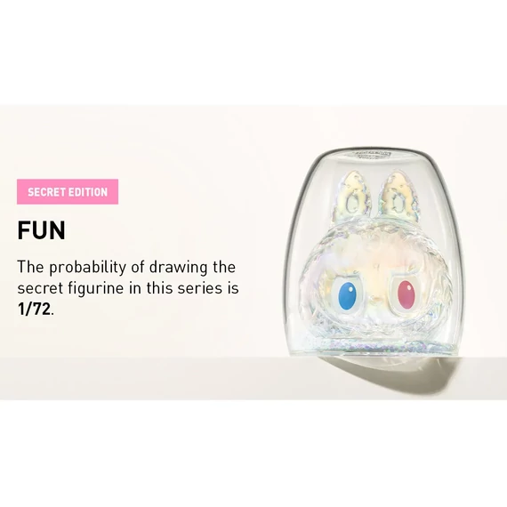 THE MONSTERS-CHEERS ! SERIES-Double-walled Glass Blind Box