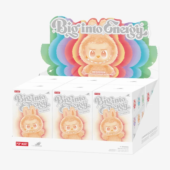Pop Mart Labubu THE MONSTERS Big into Energy Series-Vinyl Plush Pendant Blind Box